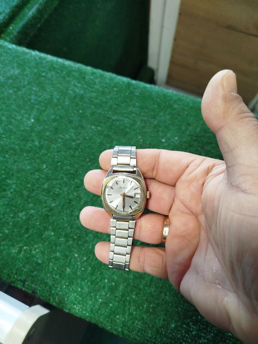 Nakręcany zegarek Rakieta PRL