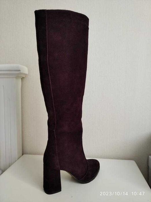 Нові чоботи шкіра новые сапоги кожа