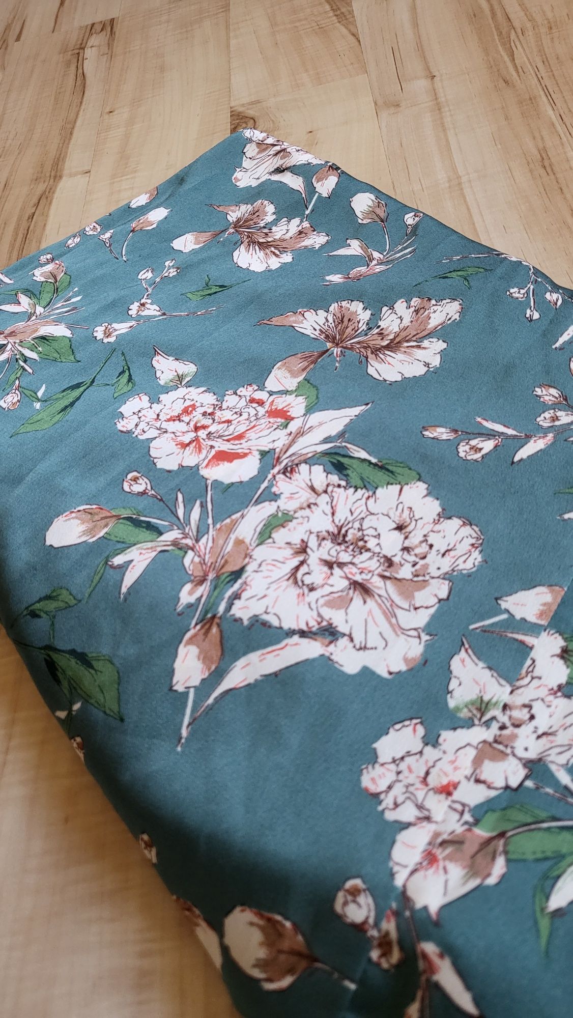 Bodenlang L Piękna suknia kimono szlafrok silk jedwab