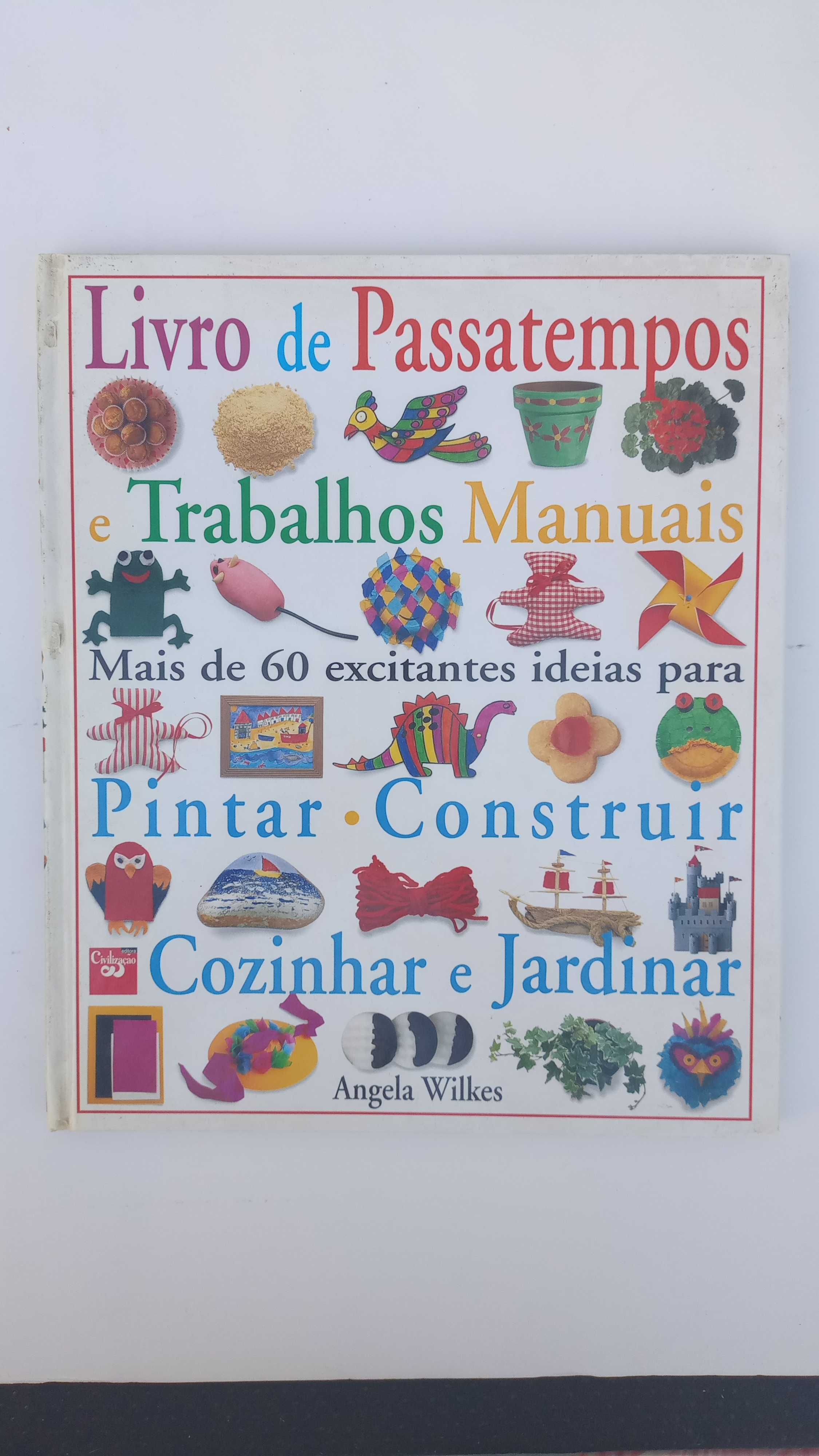 Livro de passatempos e trabalhos manuais