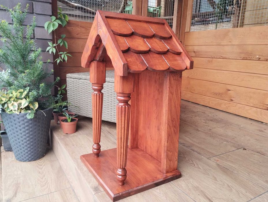 kapliczka wys 67cm na figurę 50cm