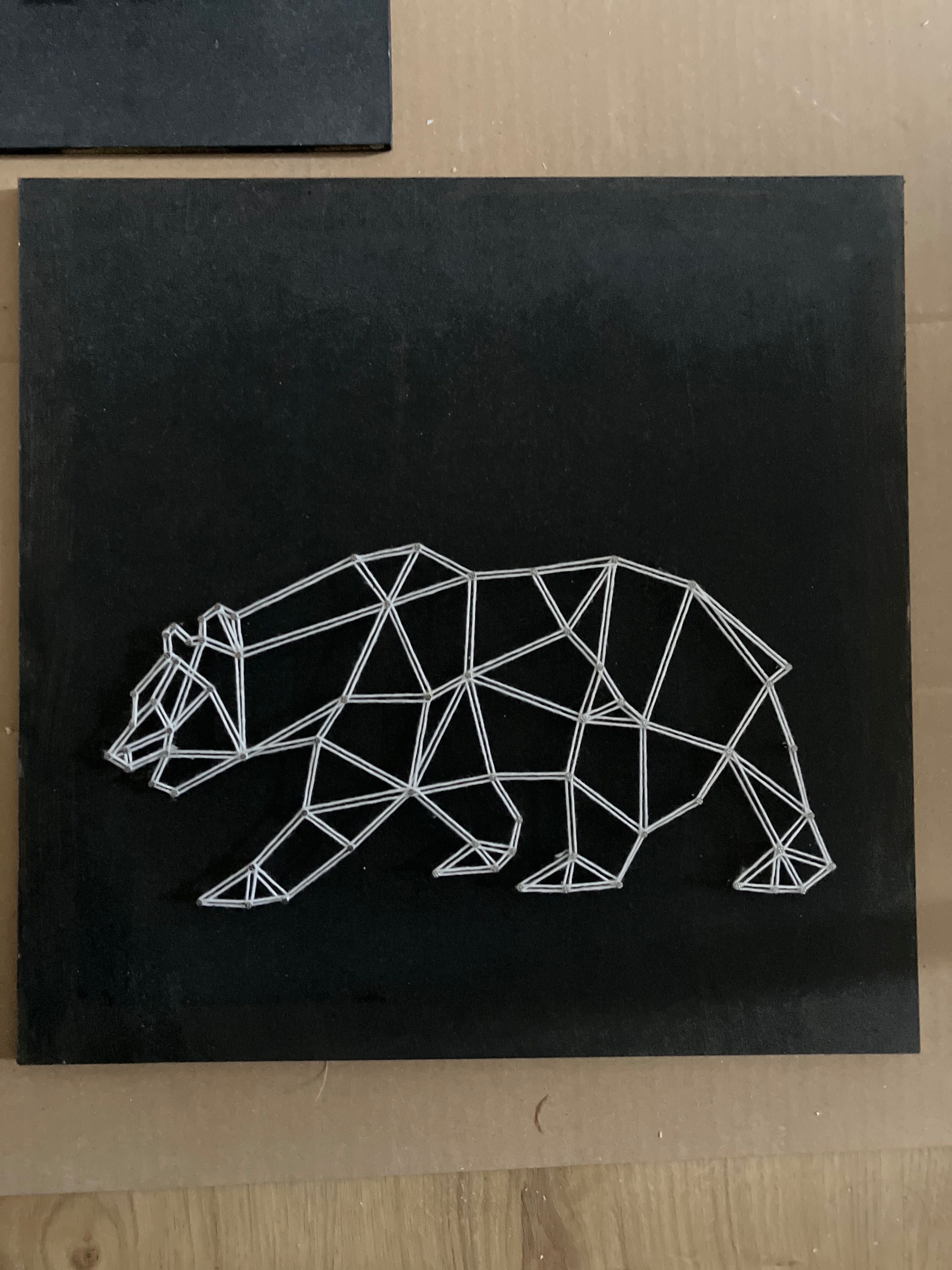 String art 3 obrazy geometryczne