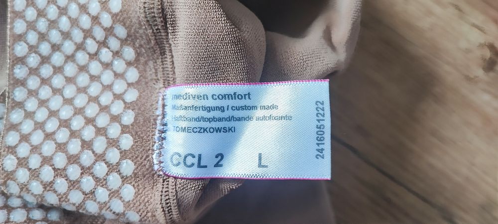 Pończochy samonośne uciskowe Mediven Comfort CCL 2