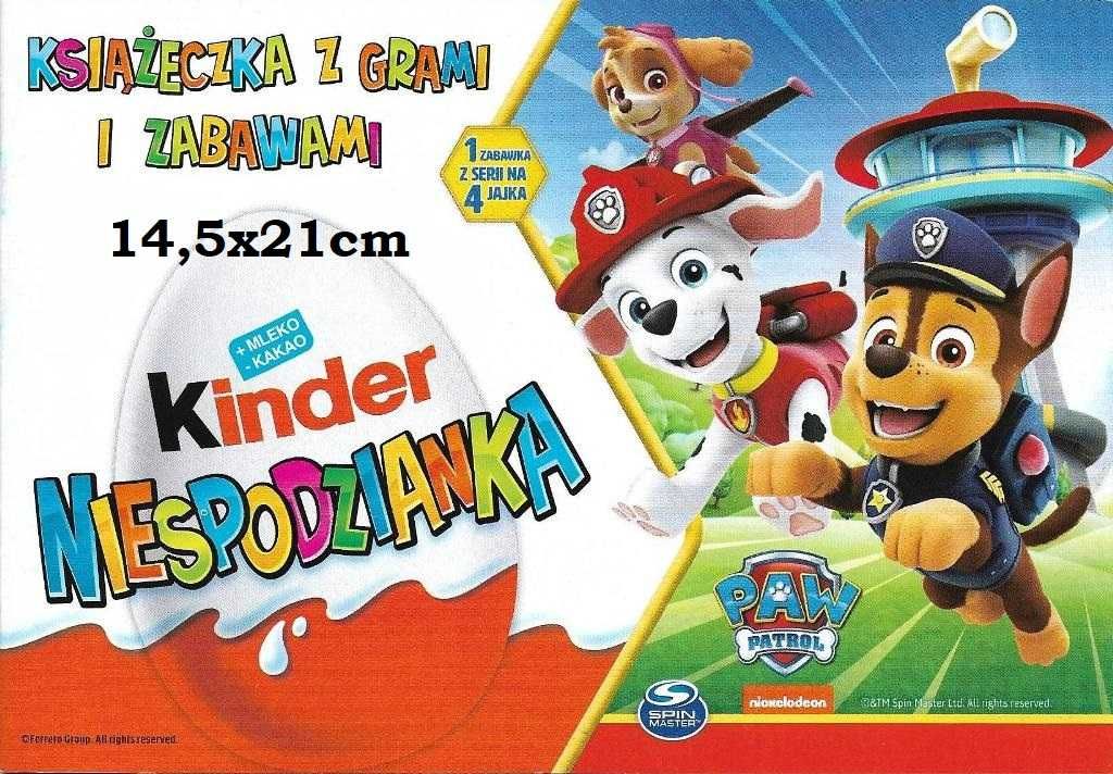 *_* Kolorowanki z kinder, dla dzieci, stan kolekcjonerski, 8szt., nowe