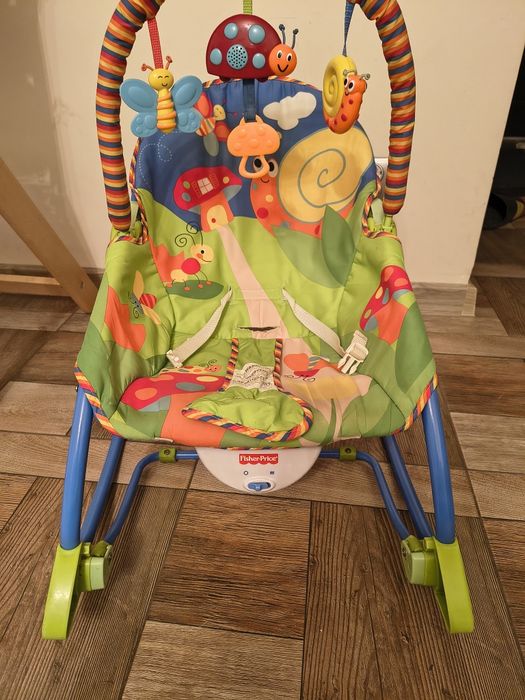 Leżaczek Bujaczek Fisher Price