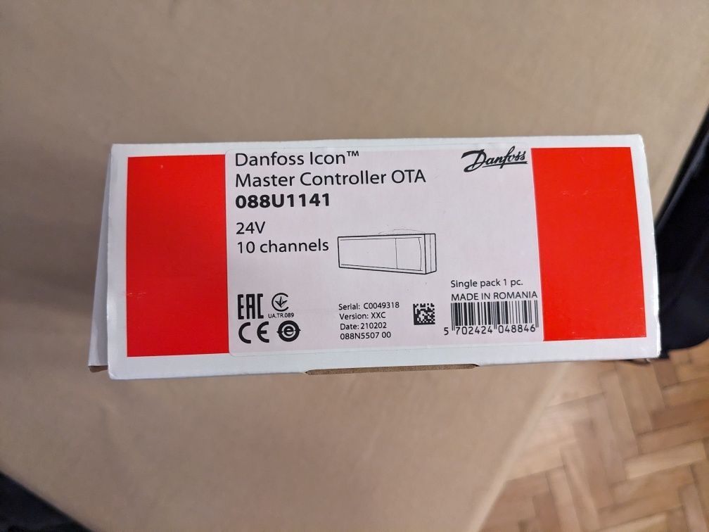 Danfoss Icon master controller OTA 088U1141 regulator nadrzędny 10 w.