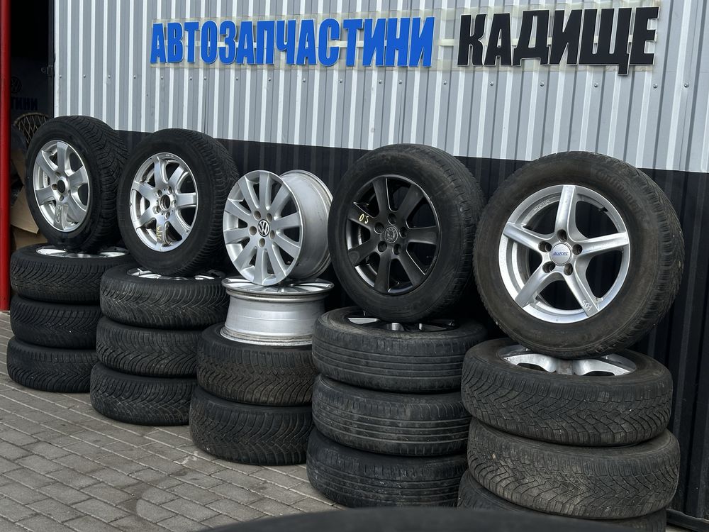 Диски колеса, титани 5x112 R15 R16 Гольф Шкода Пассат Гольф Плюс