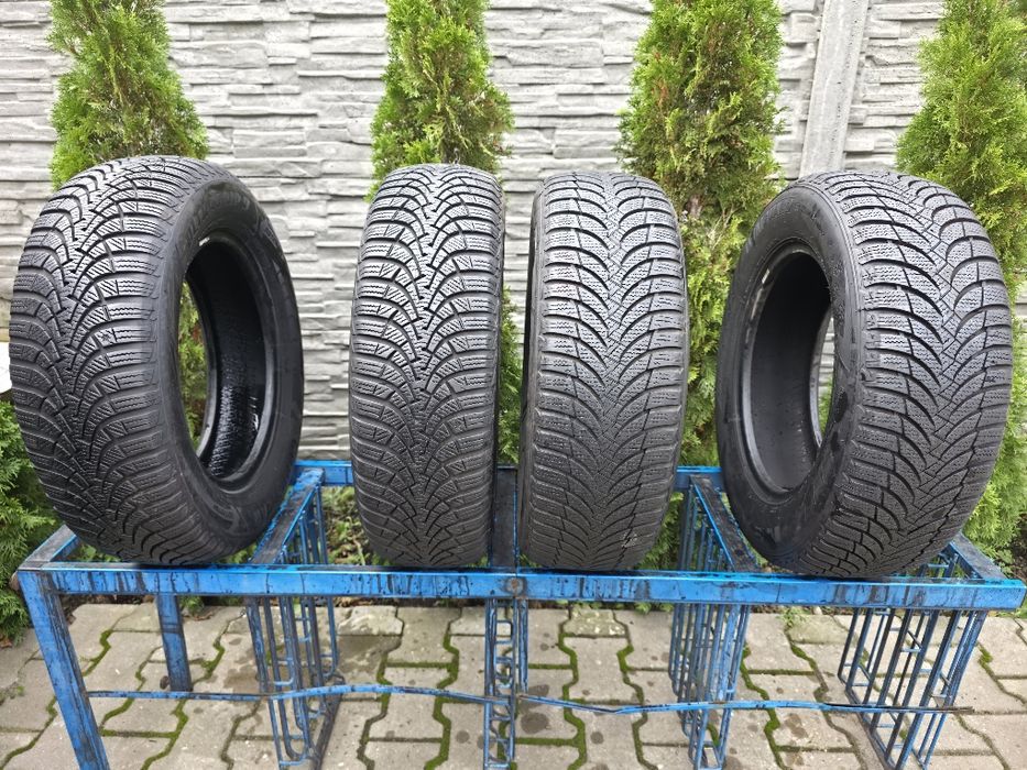 4szt zima 195/65-15 2x Nexen 95T 7.5mm + Good Year 91T 7mm