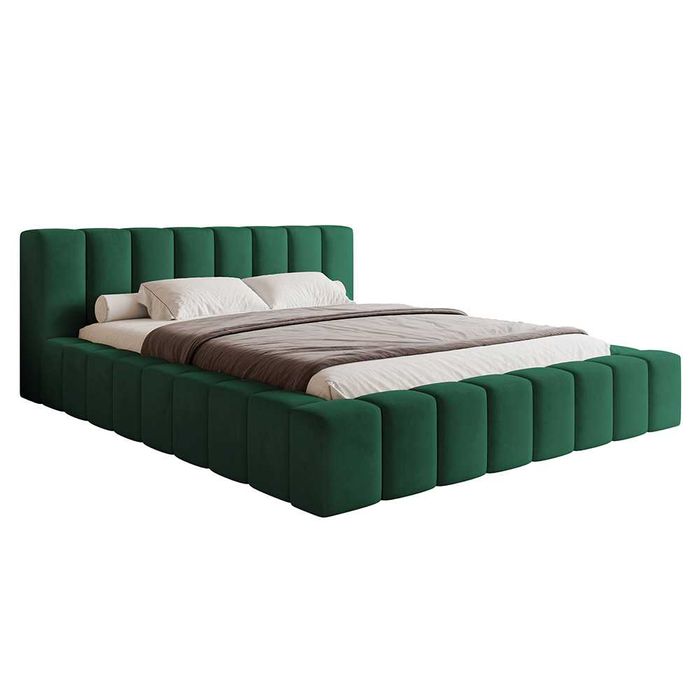 Łóżko tapicerowane Moria DARMOWA DOSTAWA z pojemnikiem na pościel