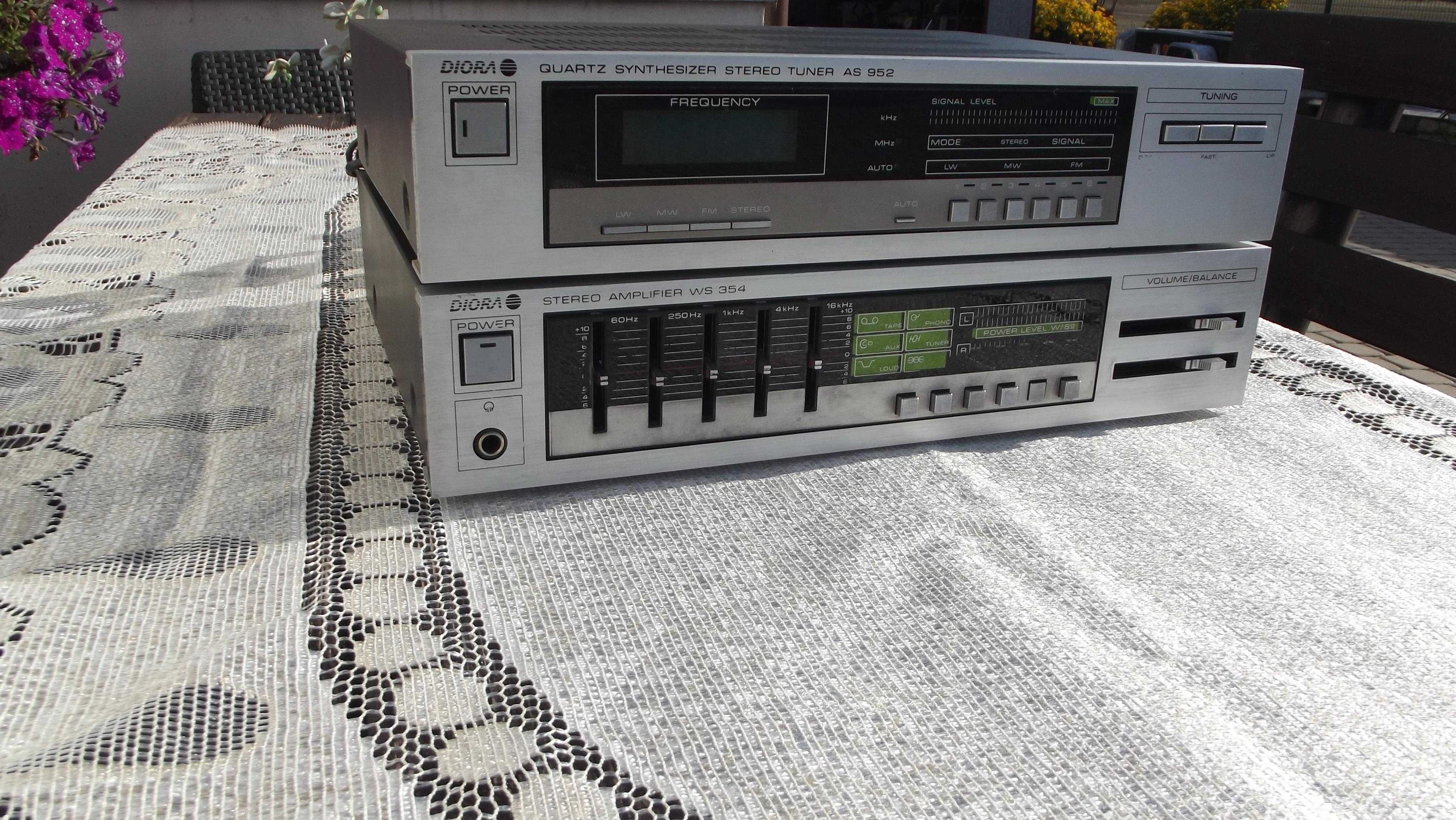 Radio Tuner AS952  WS354 przestrojony bluetooth  brak opcji wysyłki