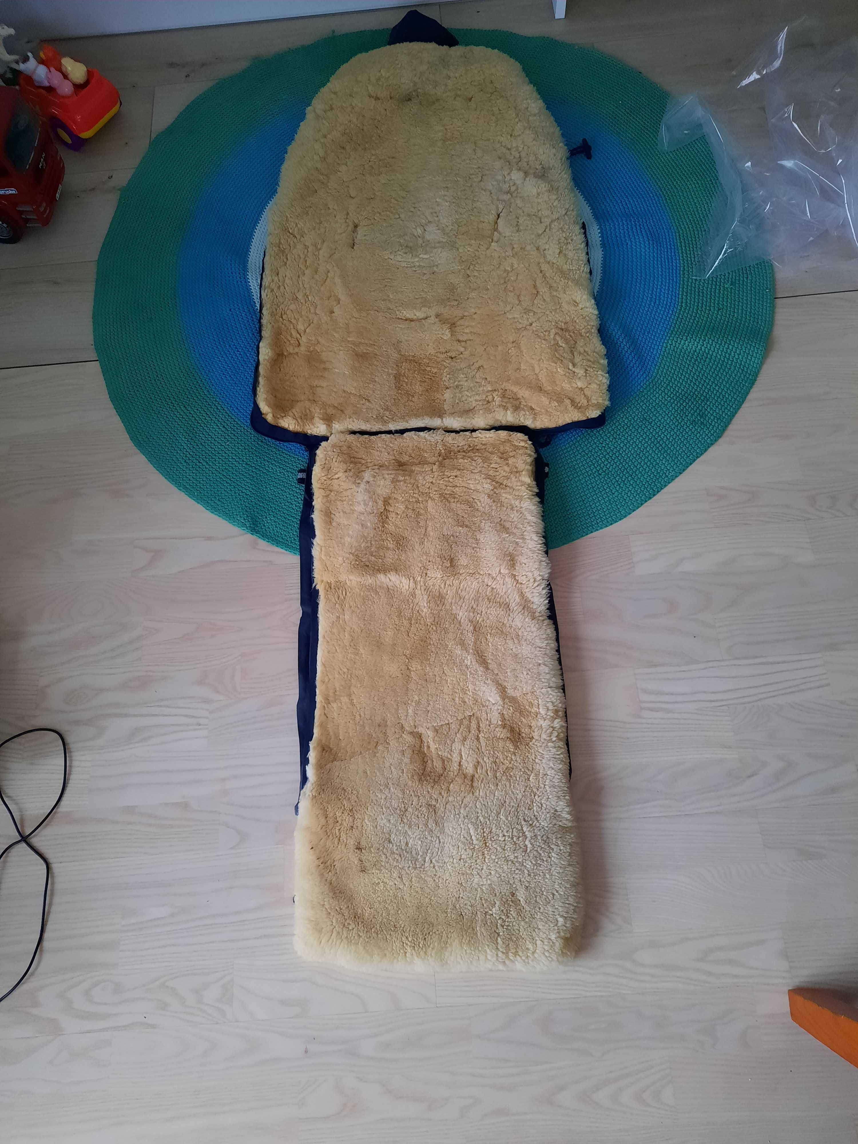 Śpiworek do wózka z Merino wełną, KAIZER, do 36 miesiąca