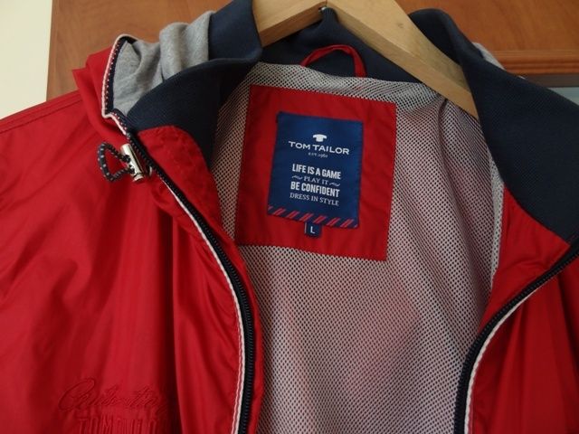 Kurtka wiatrówka, przeciwdeszczowa Tom Tailor w rozm L