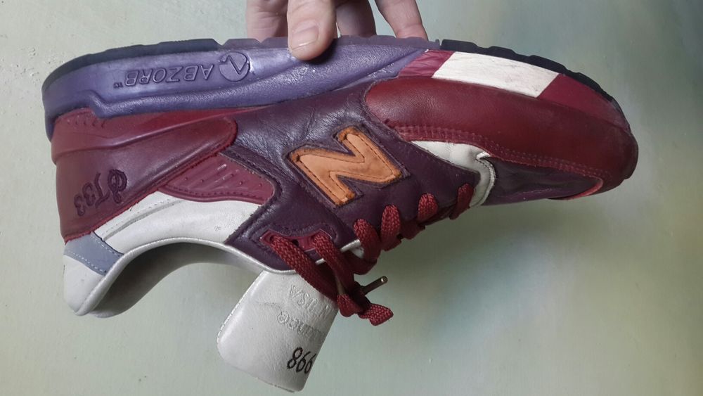 Коллекционный New Balance 998 Super Тeam 33 made in USA, US10