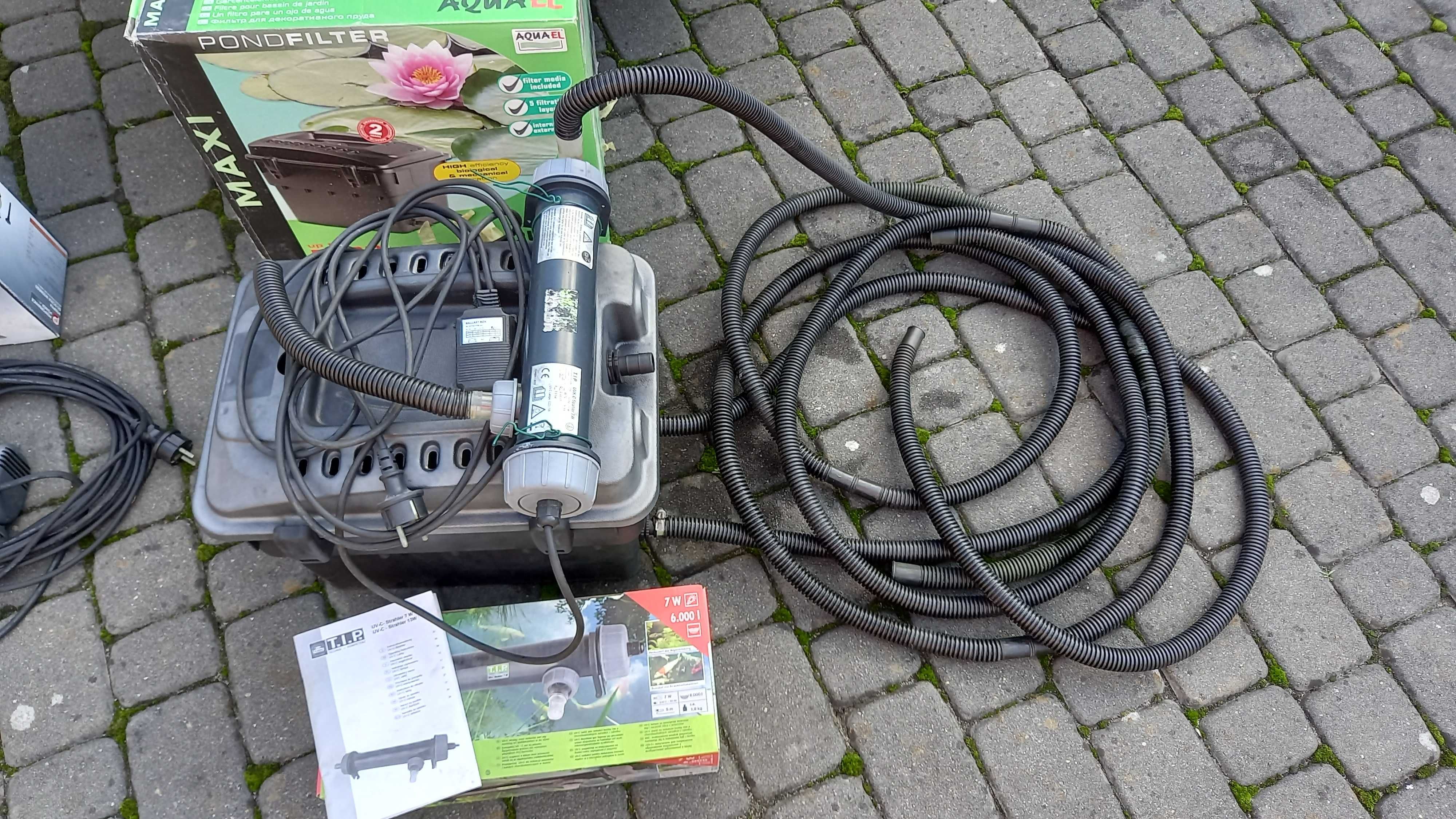 Oczko wodne Gardena pompa filtr lampa UV