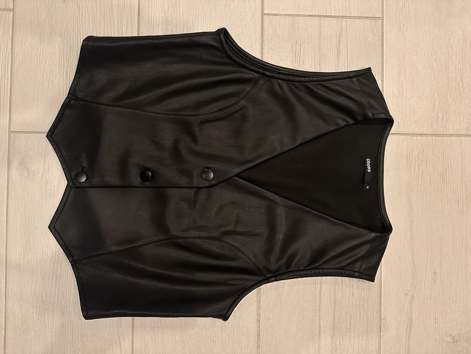 Жакет шкіряний cropp