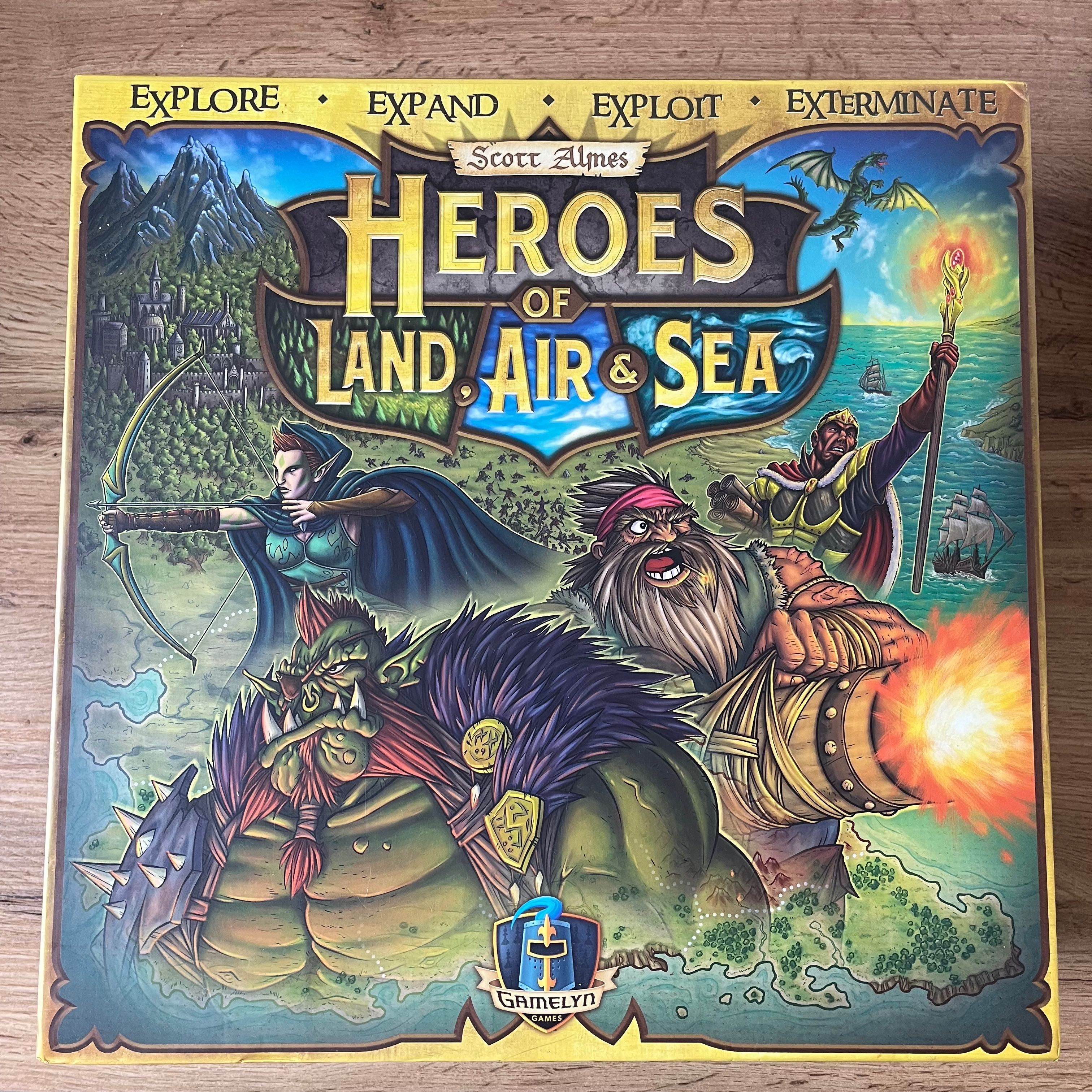 Gra planszowa Heroes of Land, Air & Sea