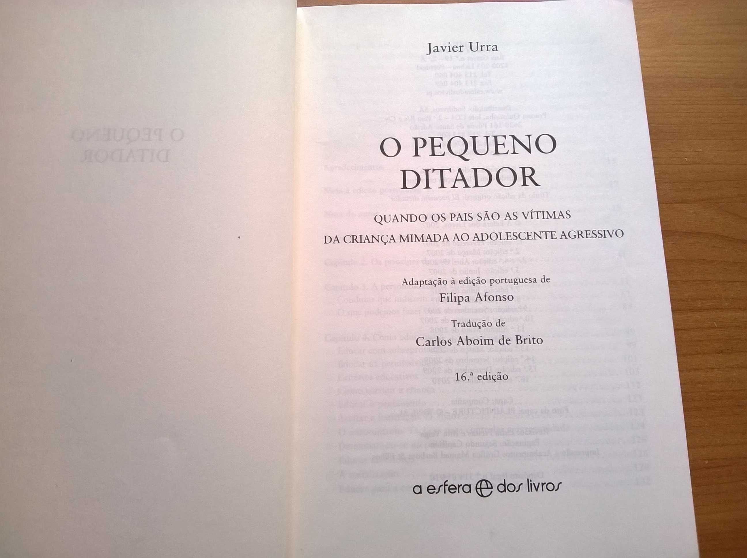 O Pequeno Ditador - Javier Urra