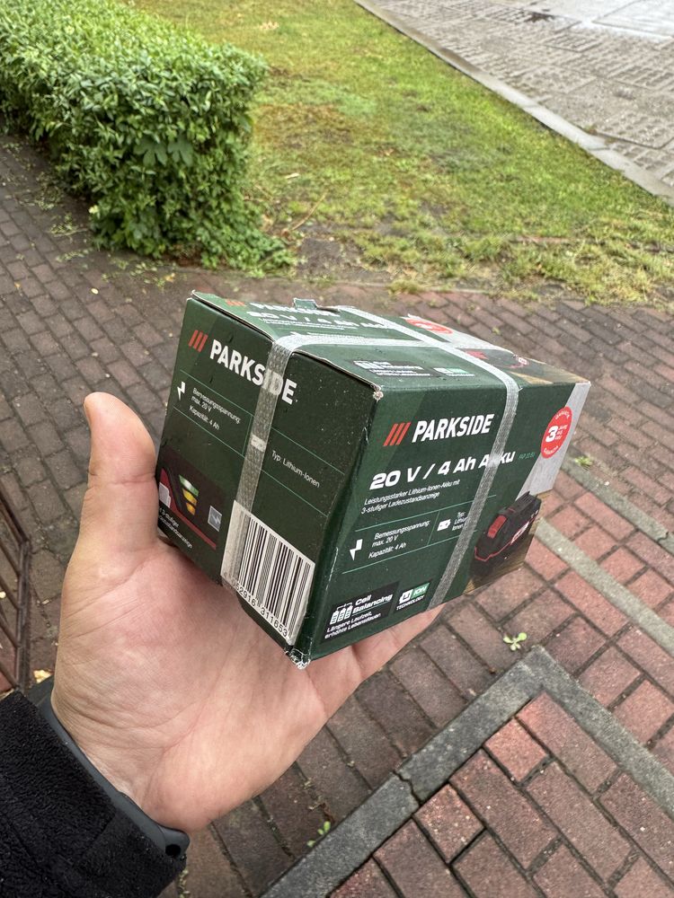 akumulator PARKSIDE 4 Ah 20v nowe !!