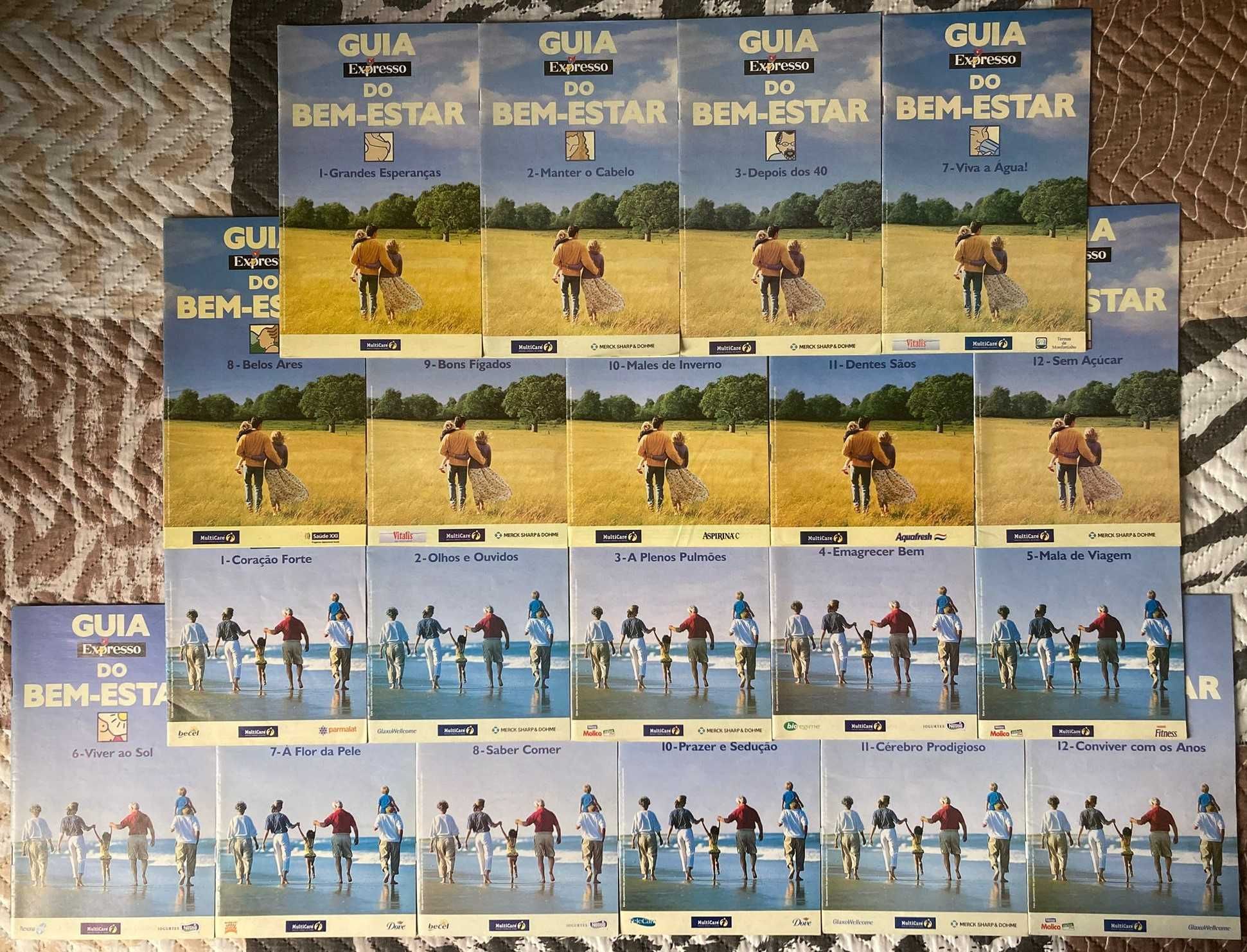 Conjunto de 20 Volumes Guia Expresso do Bem-Estar