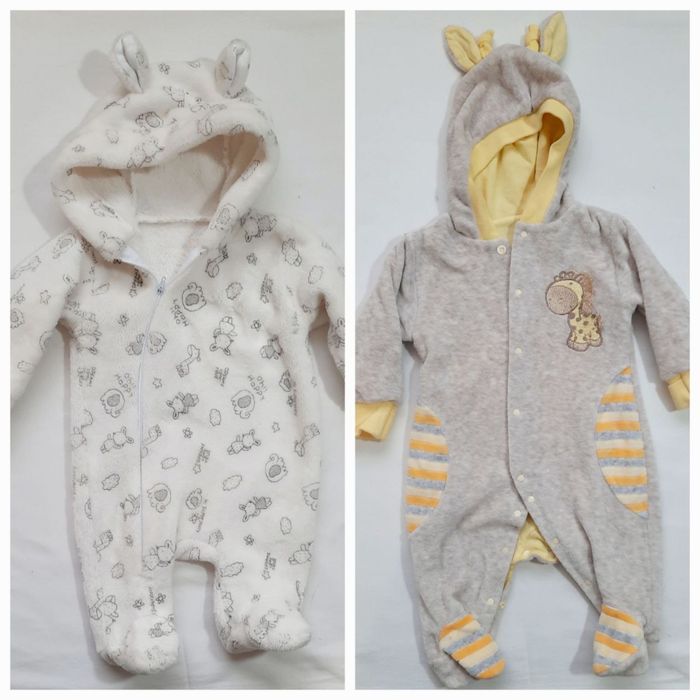 Ромпер дитячий на осінь. Чоловічок теплий, комбінезон