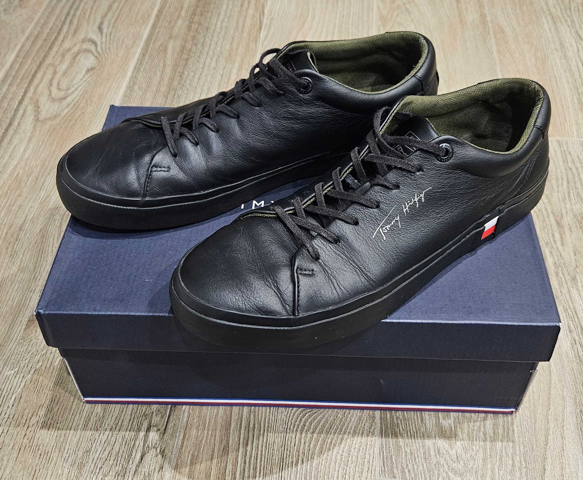 Buty skórzane Tommy Hilfiger