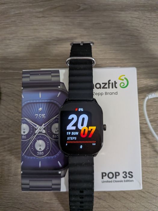 Amazfit Pop 3S Metal Black