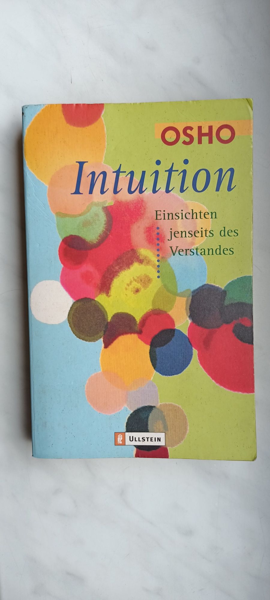 Osho Intuition książka po niemiecku niemiecki Intuicja samorozwój