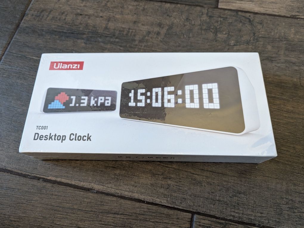 Ulanzi TC001 – zegar i timer na biurko lub statyw, idealny do streamów