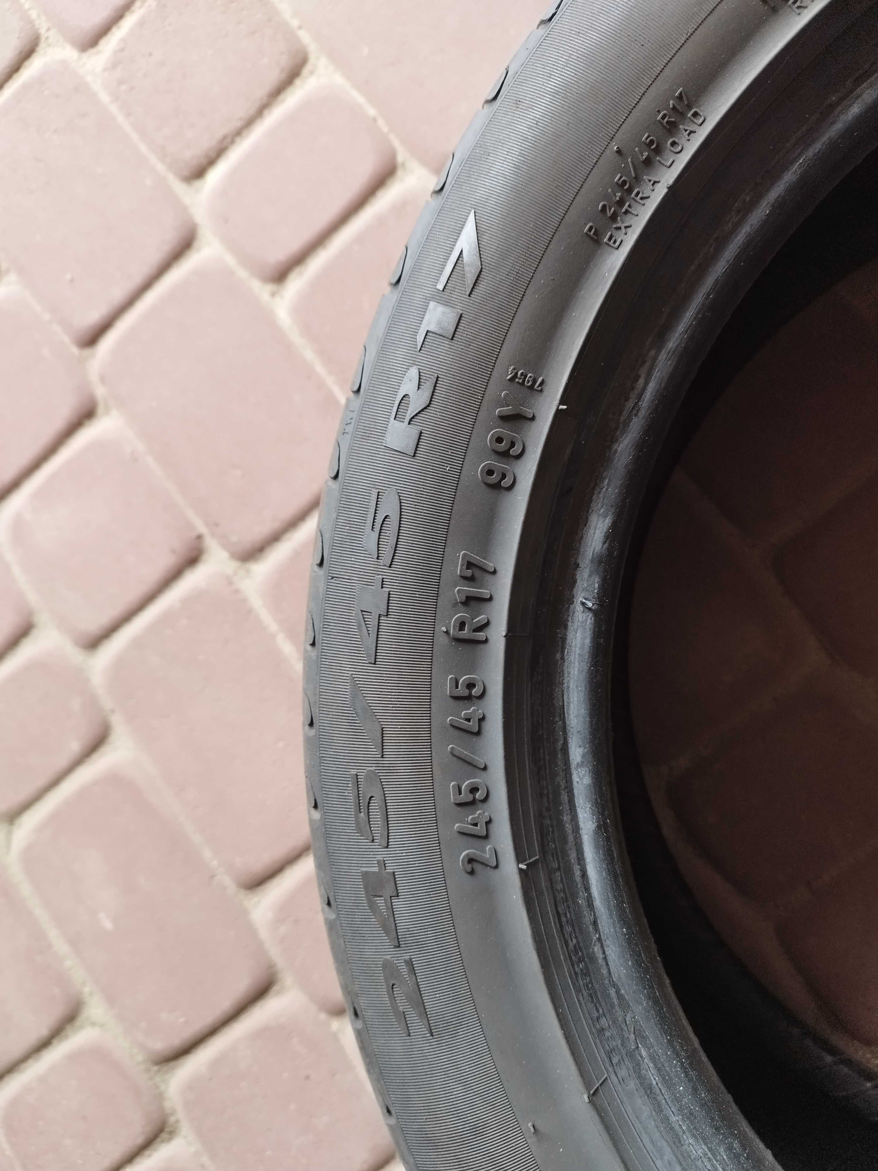 Opony Pirelli p7 245/45 r17