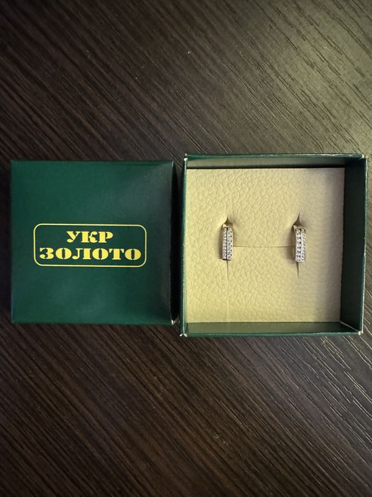 Продам срібні сережки