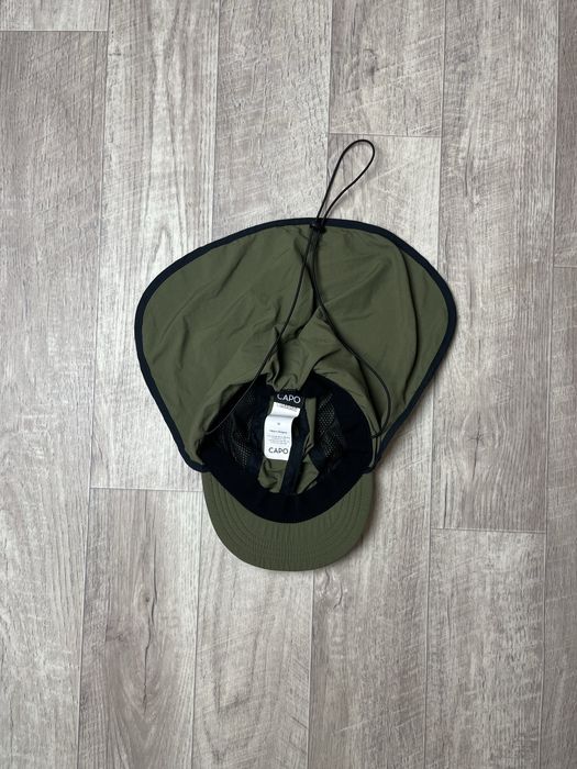 Тактическая кепка Capo размер М оригинал панама хаки с защитой шеи tnf