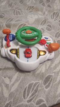 Детская музыкальная игрушка Руль (Игровой тренажёр)