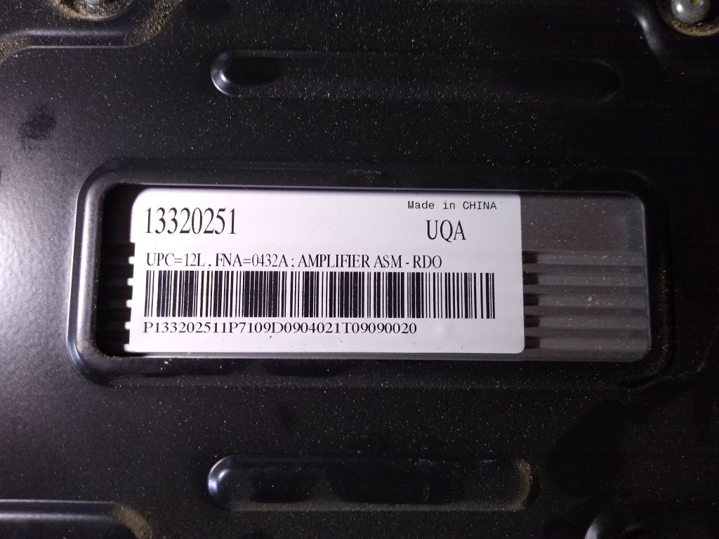 Wzmacniacz głośników audio amplifier ASM-RDO opel Insignia oryginał