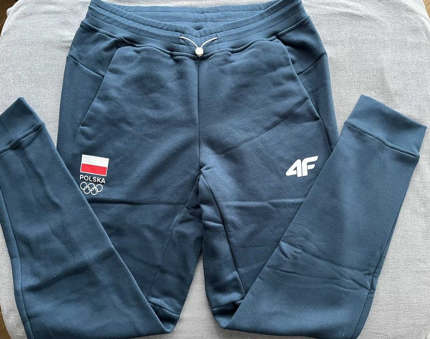 SPODNIE DRESOWE - 4F - Polska - Olimpiada - Bawełna