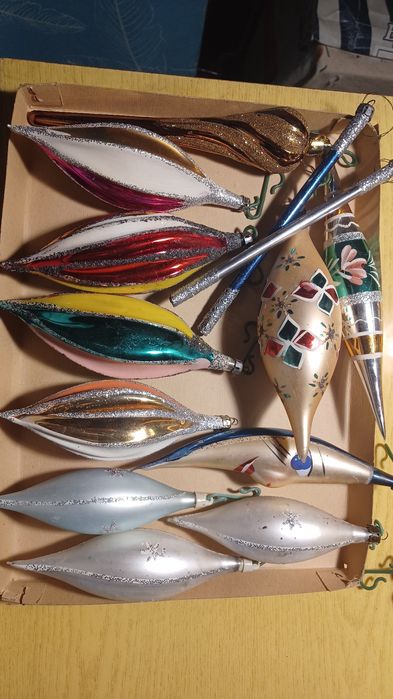 Bombki choinkowe PRL