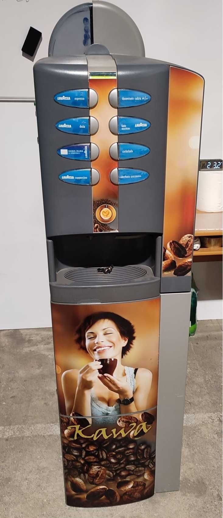 Automat Ekspres do kawy z pojemnikiem na mleko, czekoladę i 170 kubków
