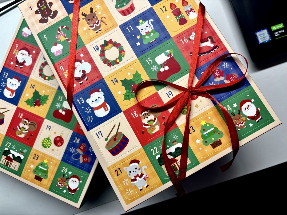 Kalendarz piernikowy adwentowy prezent świeta dla dzieci