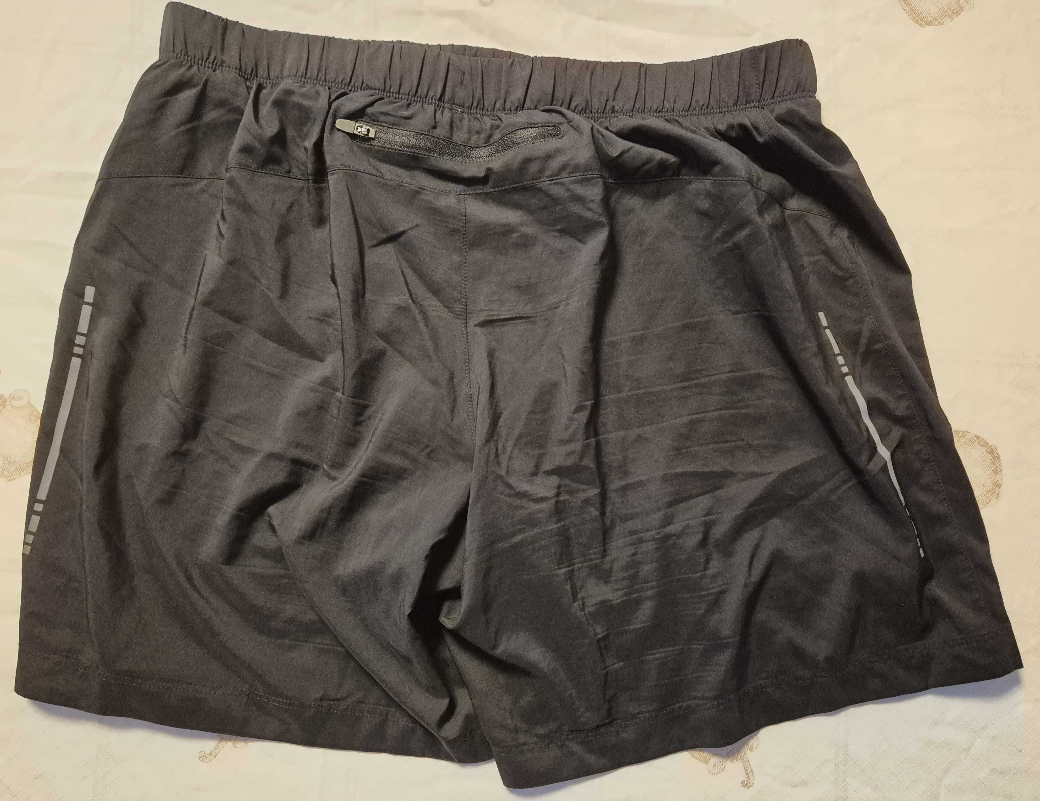 Calções Asics pretos tamanho L