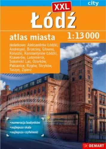 Atlas miasta Łódź plus 15 1:16000 - praca zbiorowa