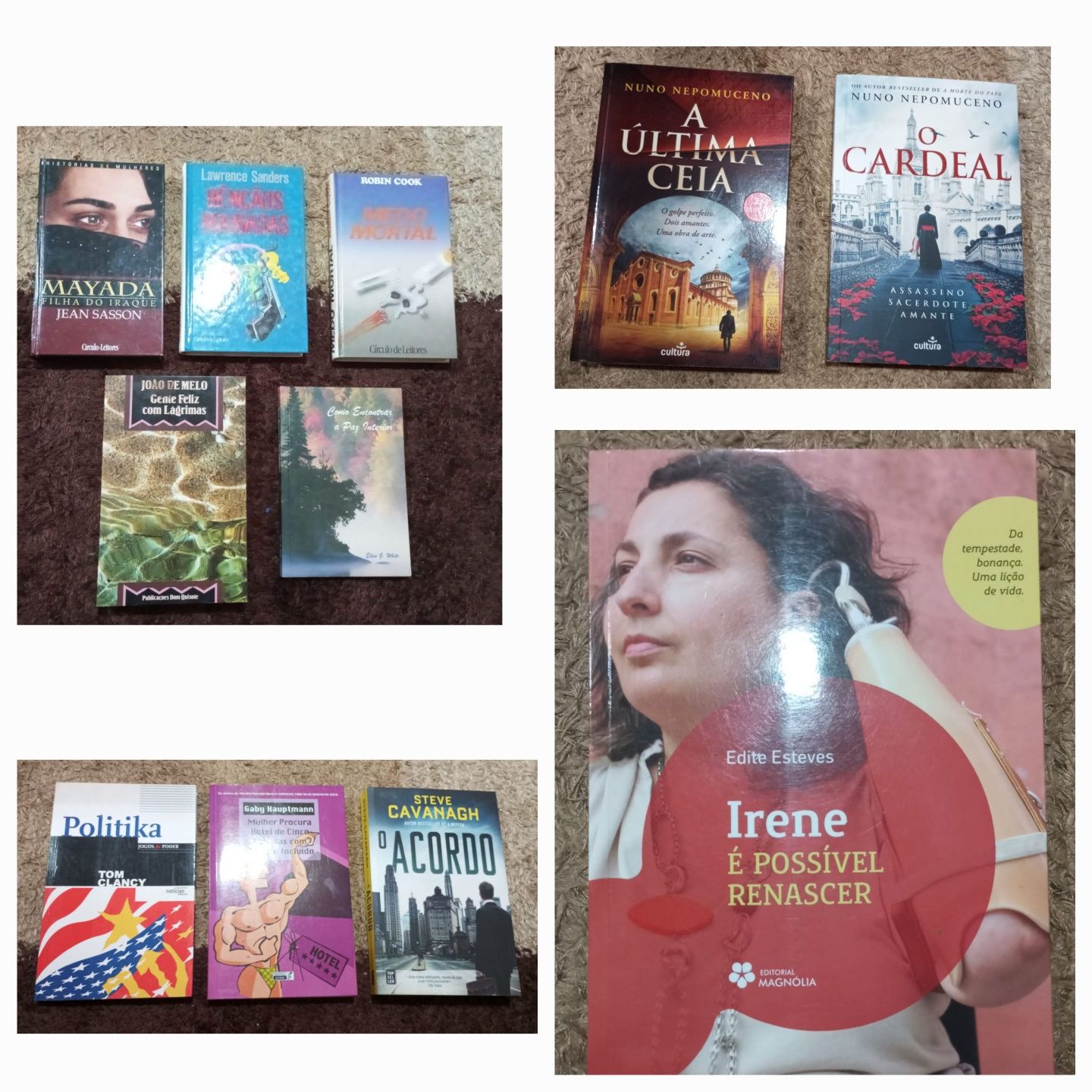 73  livros impecáveis