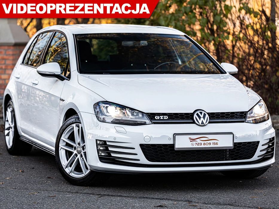 Volkswagen Golf GTD SPORT*Maxx Opcja*2.0 TDI CR(184 KM)*Bi-Xenon*Atrakcyjny Wygląd !!!