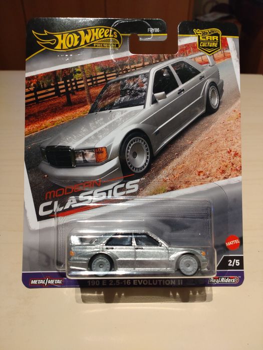 Hot Wheels Premium Mercedes Benz 190E 2.5-16 EVO II