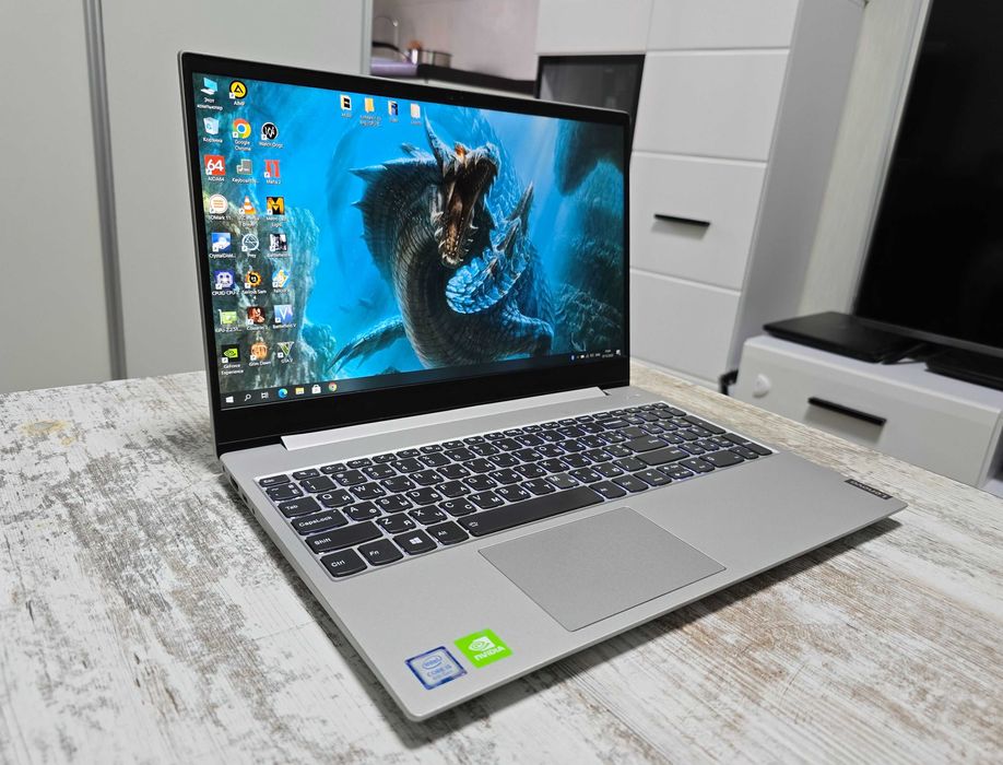 2022г Игровой Lenovo (Nvidia MX230/Core i5 8-gen/12GB/SSD+HDD/АКБ 7ч)