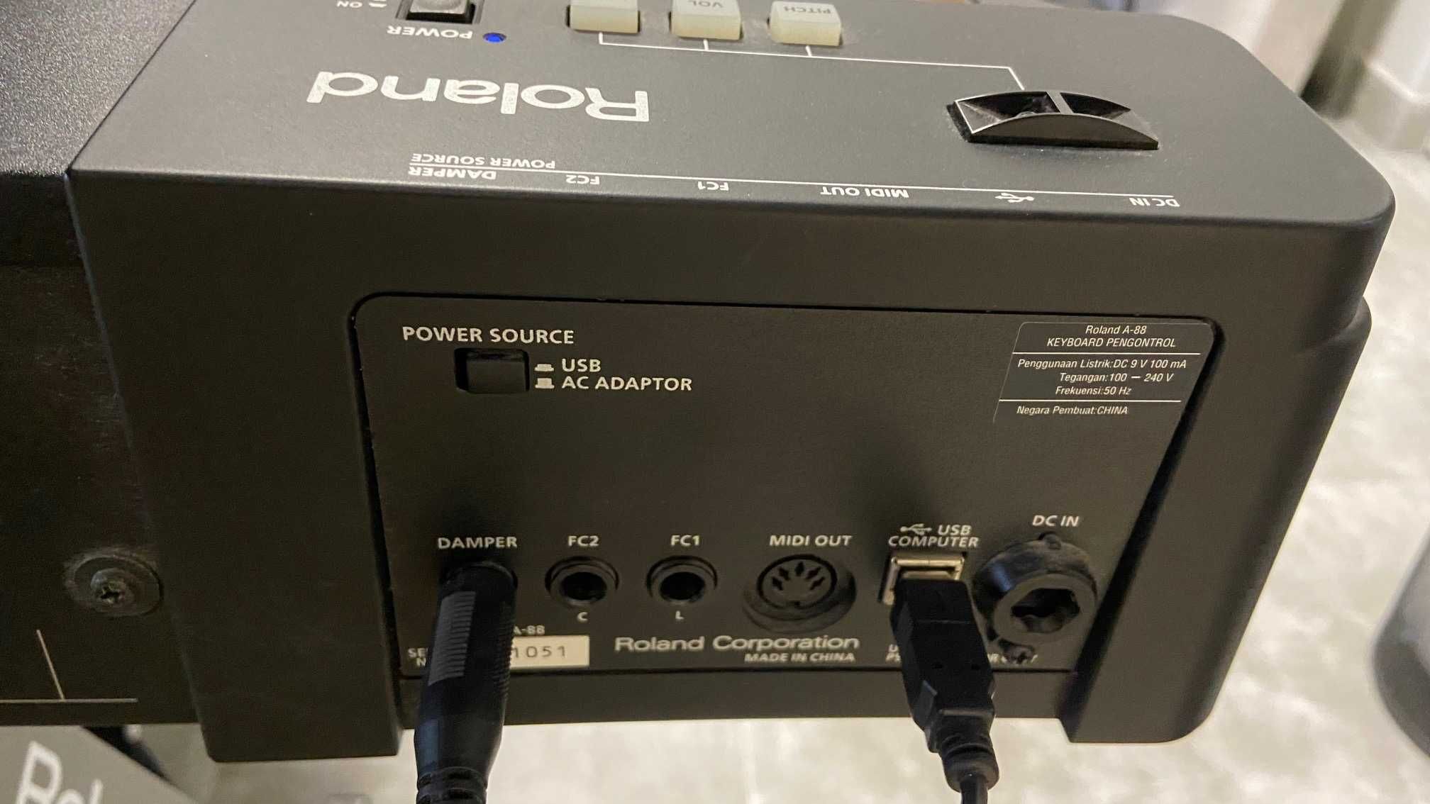Klawiatura Sterująca Pianino MIDI Roland A88 Młoteczkowa Jak Nowa
