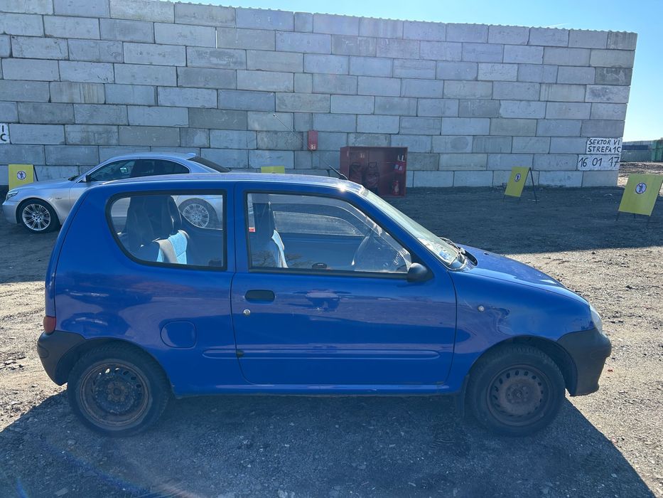 Fiat Seicento 2002r. 1.1 MPI 124tys.!