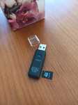 Adaptador USB para micro SD e SD + cartão de memória micro SD