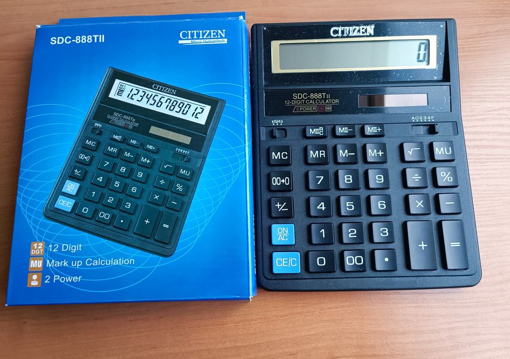 Калькулятор Citizen SDC-888x