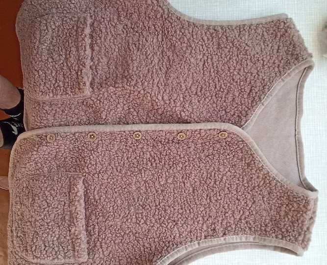 жилетка женская, теплая