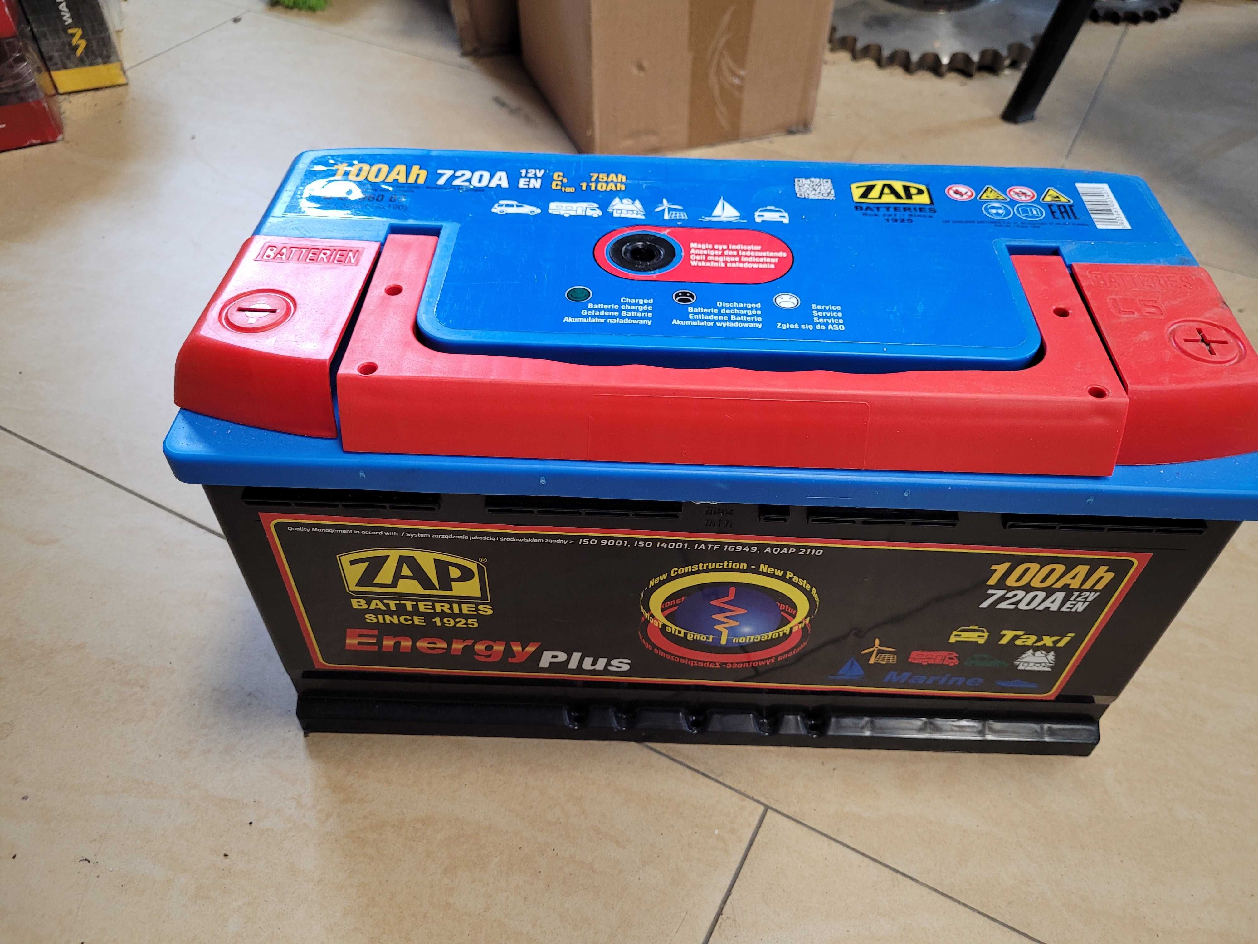 Akumulator ZAP 100Ah 12V