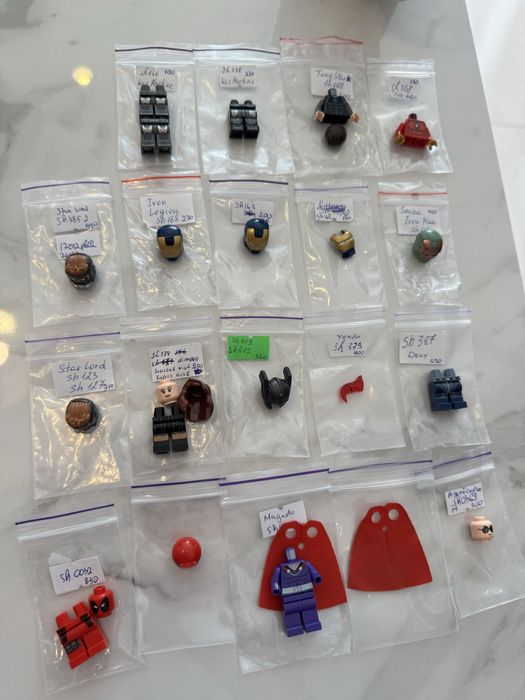 Фігурка Lego Marvel 3 sh0409 Thor sh0213 sh0379 sh0387 sh0119 sh0168